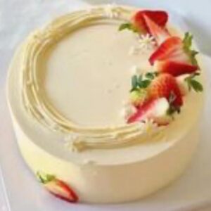 Pink Strawberry Champagne 6"