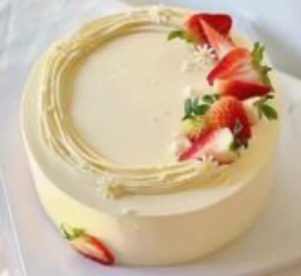 Pink Strawberry Champagne 6"